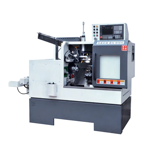 Máquina de torno CNC de bancada inclinada